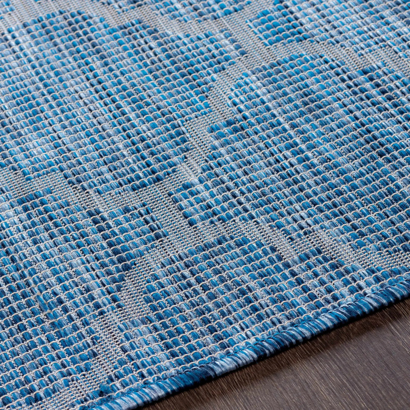 Blue Moolap Outdoor Rug - Clearance by Boutique Rugs