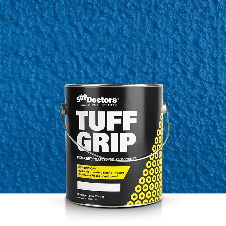 Tuff Grip or Tuff Grip Extreme - Aggressive Traction Non-Skid Floor Paint by SlipDoctors