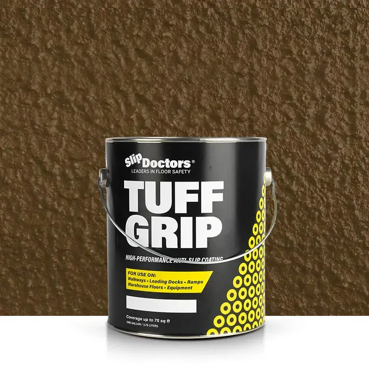 Tuff Grip or Tuff Grip Extreme - Aggressive Traction Non-Skid Floor Paint by SlipDoctors