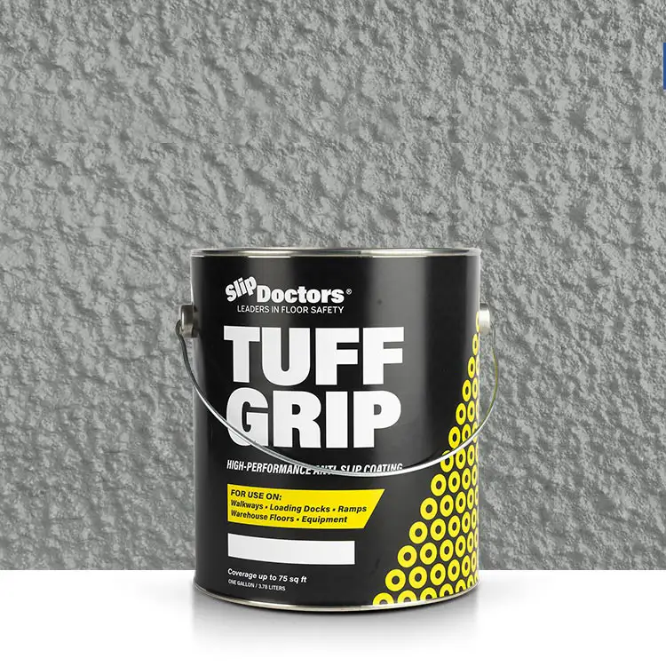 Tuff Grip or Tuff Grip Extreme - Aggressive Traction Non-Skid Floor Paint by SlipDoctors