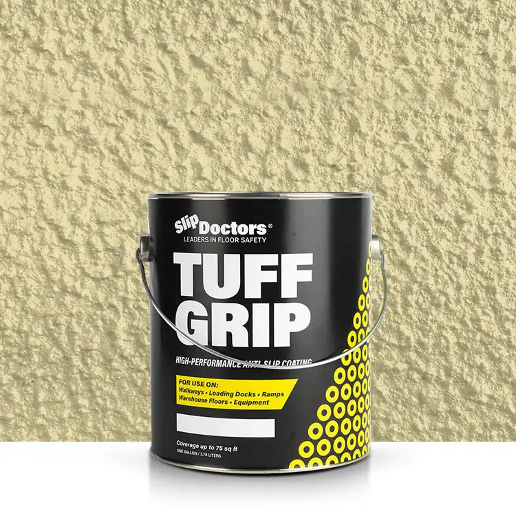 Tuff Grip or Tuff Grip Extreme - Aggressive Traction Non-Skid Floor Paint by SlipDoctors