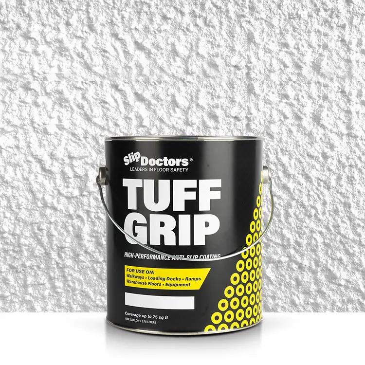 Tuff Grip or Tuff Grip Extreme - Aggressive Traction Non-Skid Floor Paint by SlipDoctors
