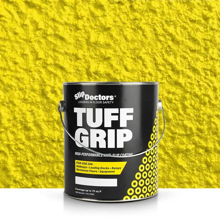 Tuff Grip or Tuff Grip Extreme - Aggressive Traction Non-Skid Floor Paint by SlipDoctors
