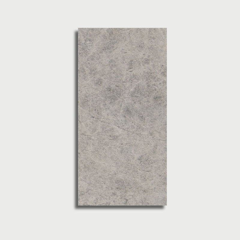 Tundra Grey Leather Marble Pavers 6x12 Marble Leather 6x12 Pavers