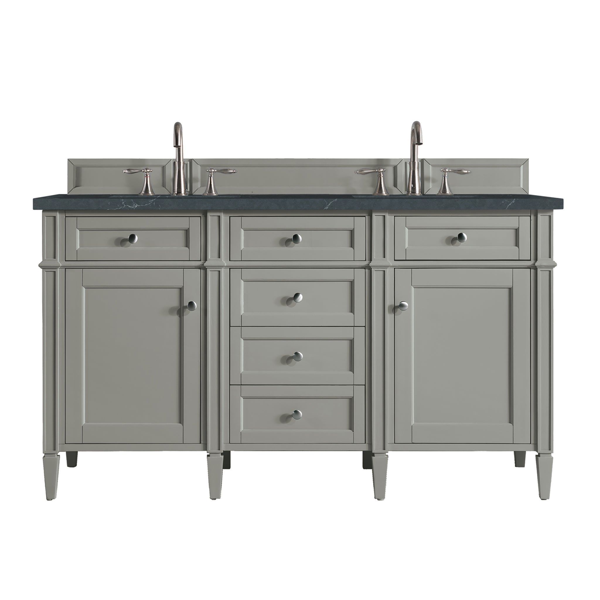 James Martin Brittany 60" Double Bathroom Vanity, Urban Gray by James Martin