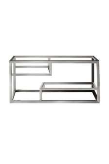 James Martin Columbia 36" Metal Base, Brushed Nickel