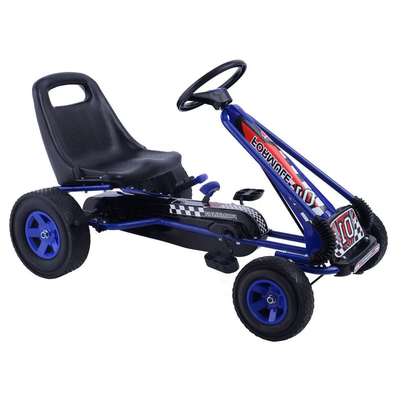 4 Wheels Kids Ride On Pedal Powered Bike Go Kart Racer Car Outdoor Play Toy by DirectDeals
