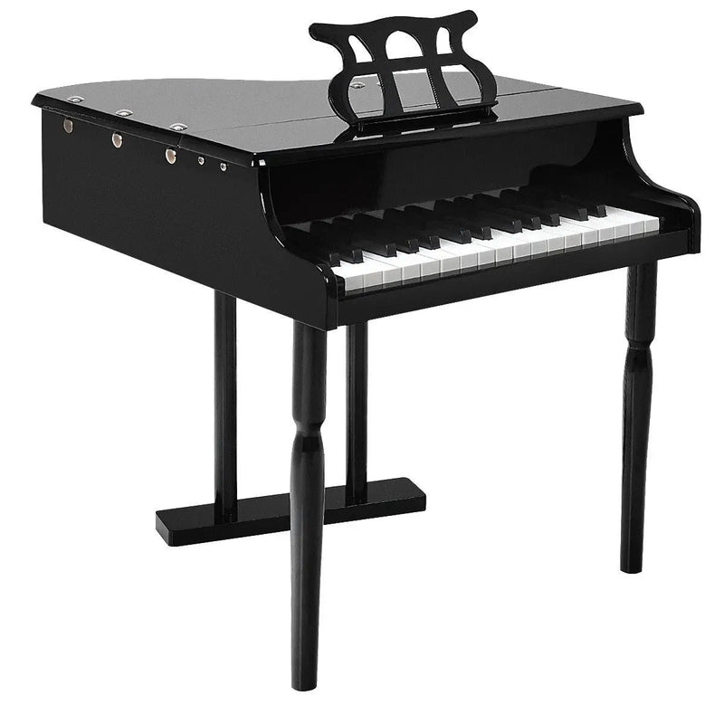 30-Key Kids Piano Keyboard Toy with Bench Piano Lid and Music Rack by DirectDeals