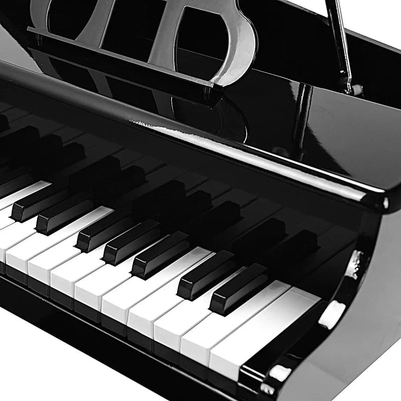 30-Key Kids Piano Keyboard Toy with Bench Piano Lid and Music Rack by DirectDeals