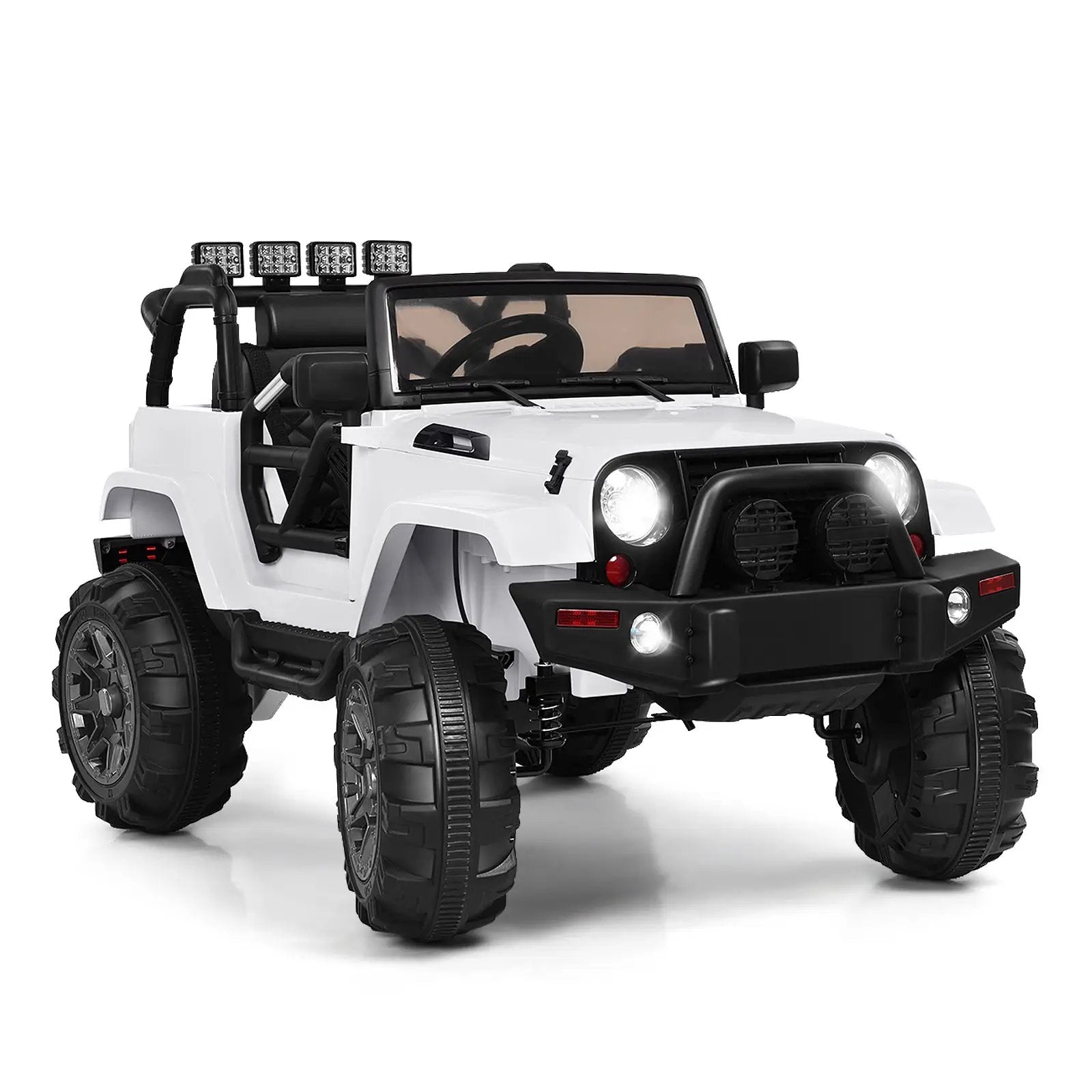12V Kids Remote Control Riding Truck Car with LED Lights by DirectDeals