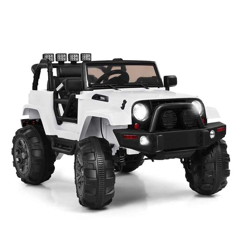 12V Kids Remote Control Riding Truck Car with LED Lights by DirectDeals