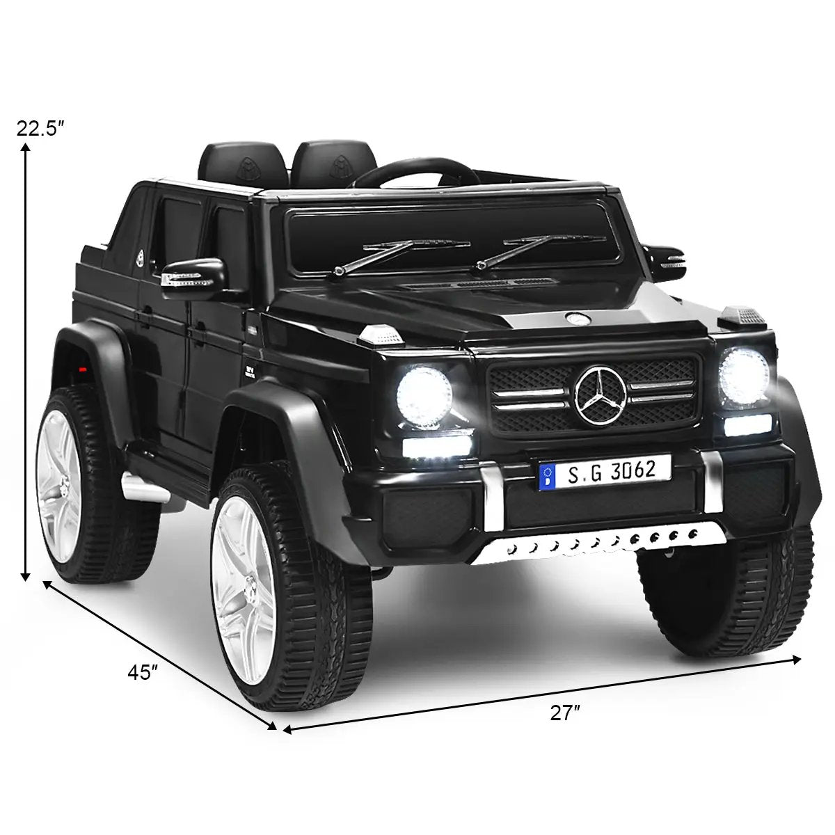 12V Licensed Mercedes-Benz Kids Ride On Car by DirectDeals