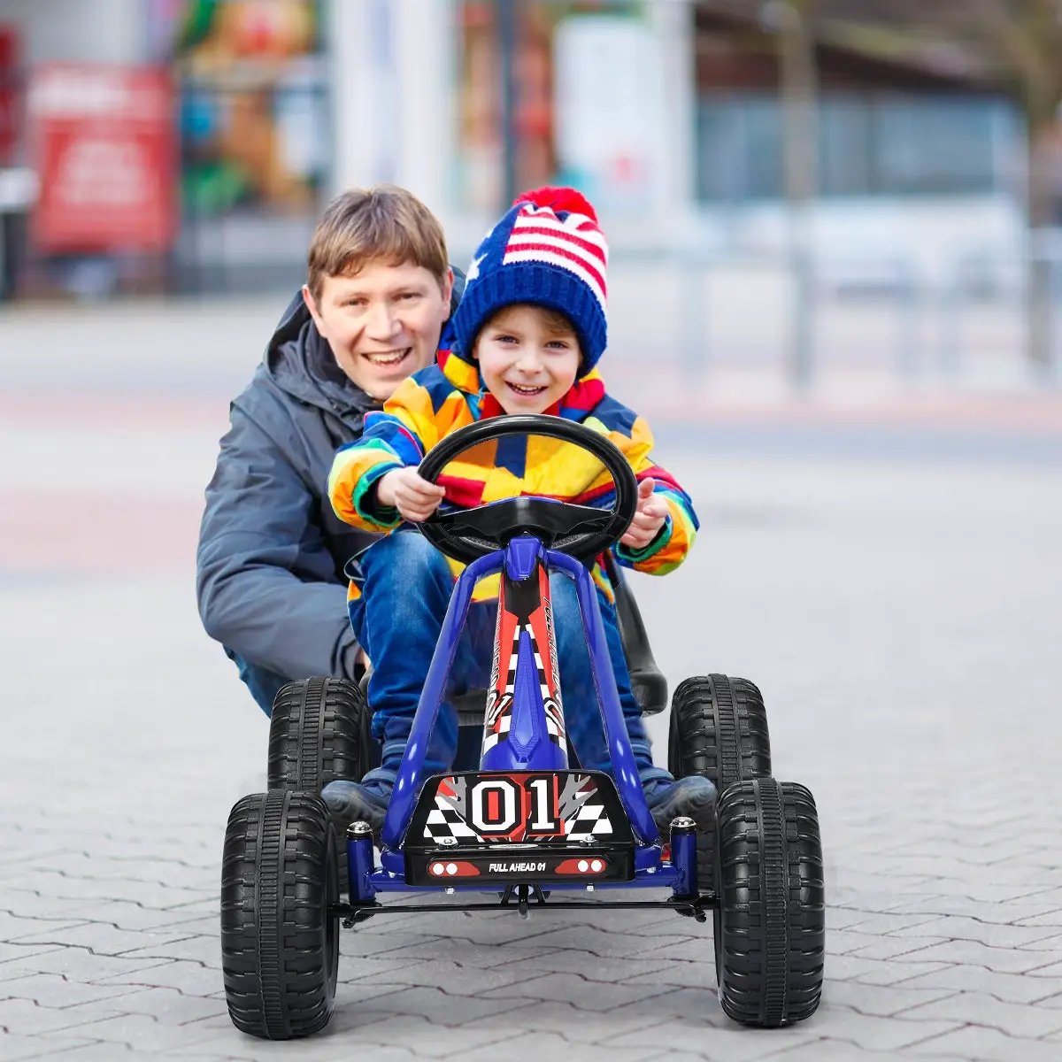 4 Wheel Pedal Powered Ride On by DirectDeals