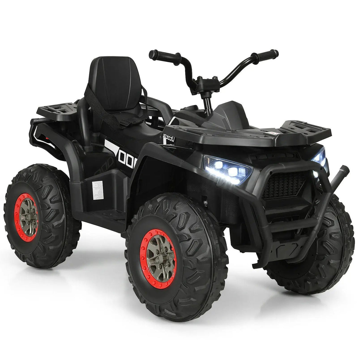 12 V Kids Electric 4-Wheeler ATV Quad with MP3 and LED Lights by DirectDeals