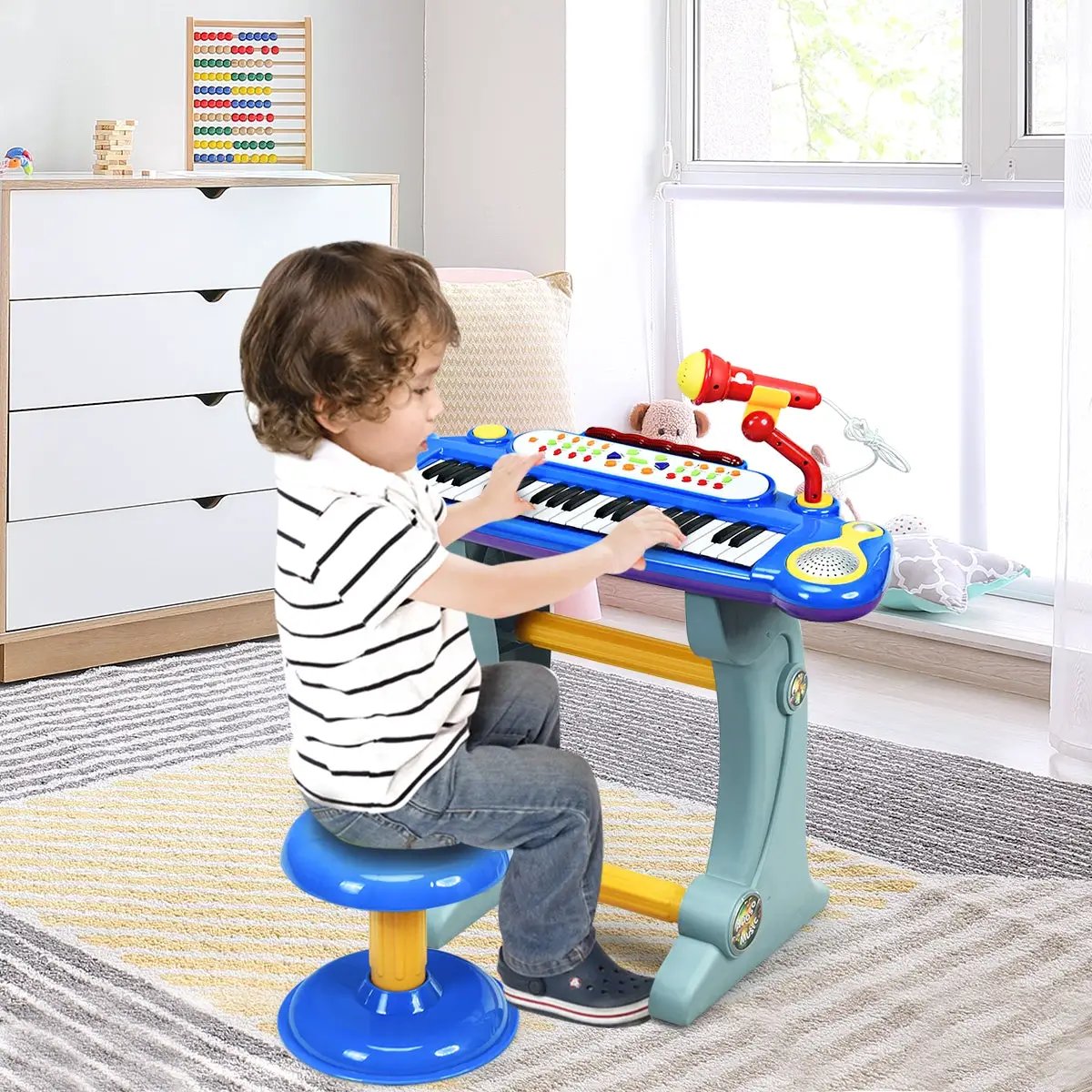37 Key Electronic Keyboard Kids Toy Piano by DirectDeals