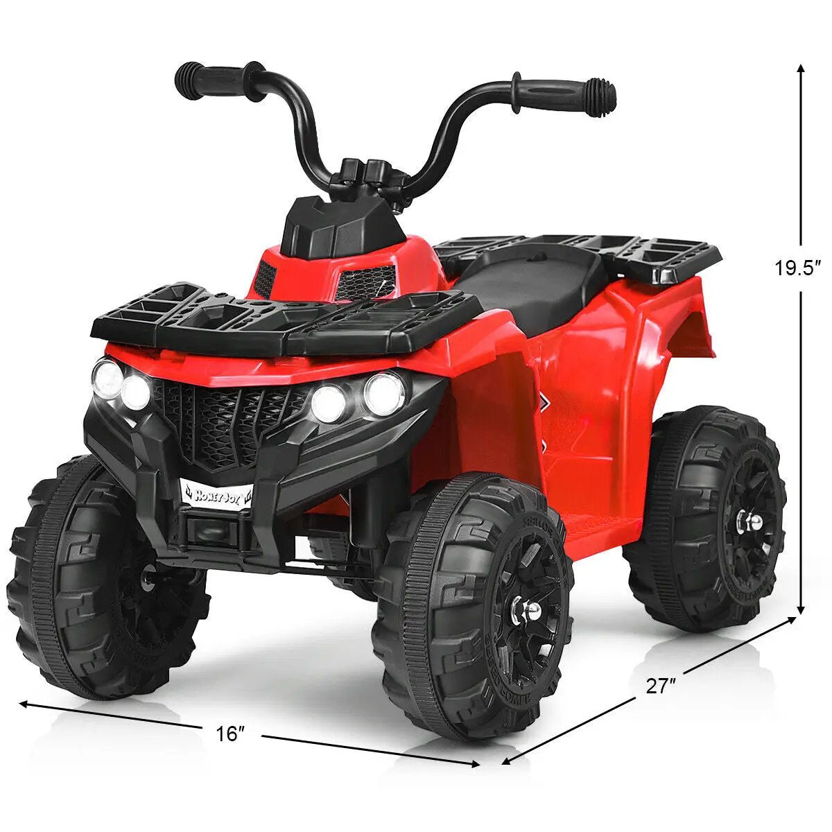 6V Battery Powered Kids Electric Ride on ATV by DirectDeals