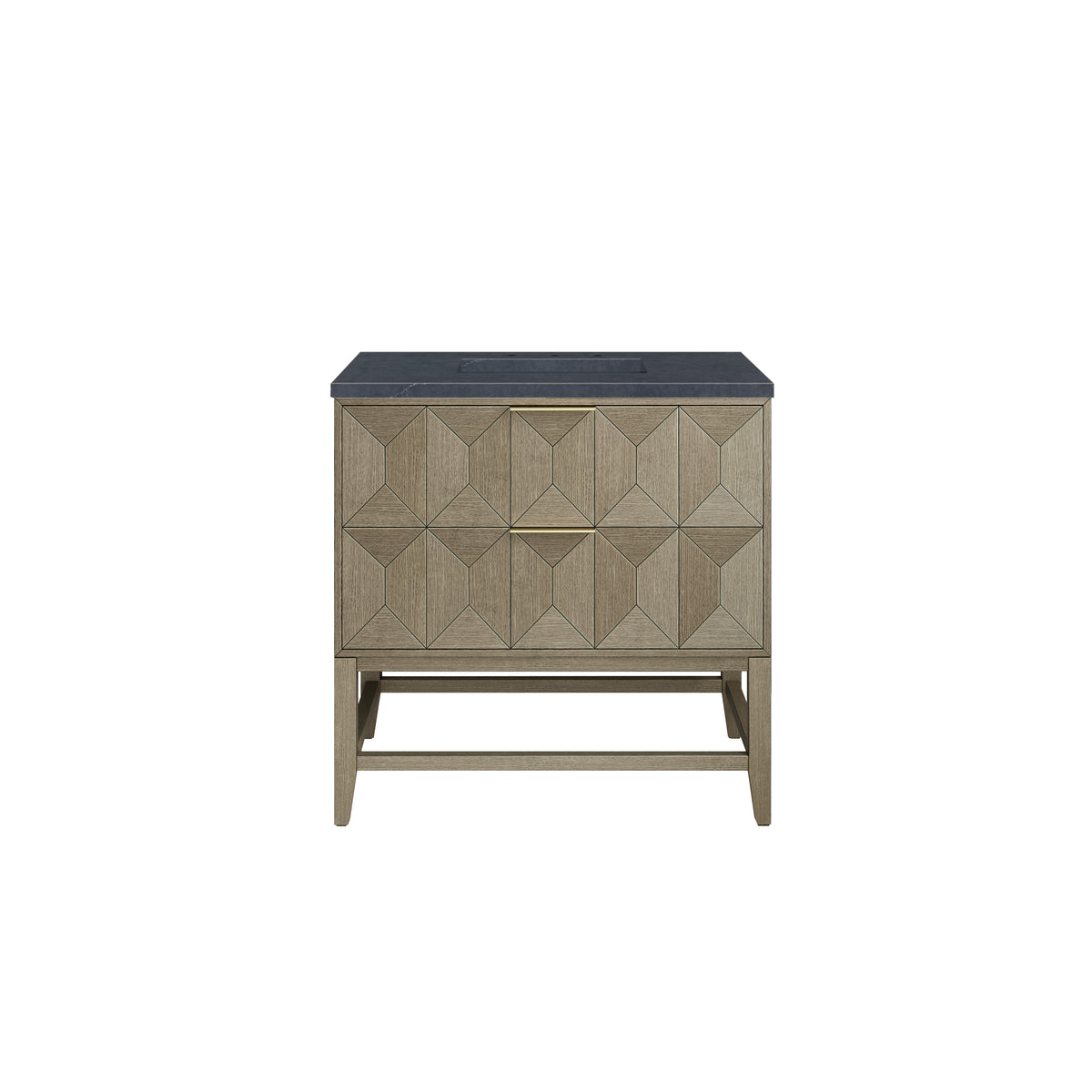 James Martin Emmeline 36" Single Bathroom Vanity, Pebble Oak, view 28