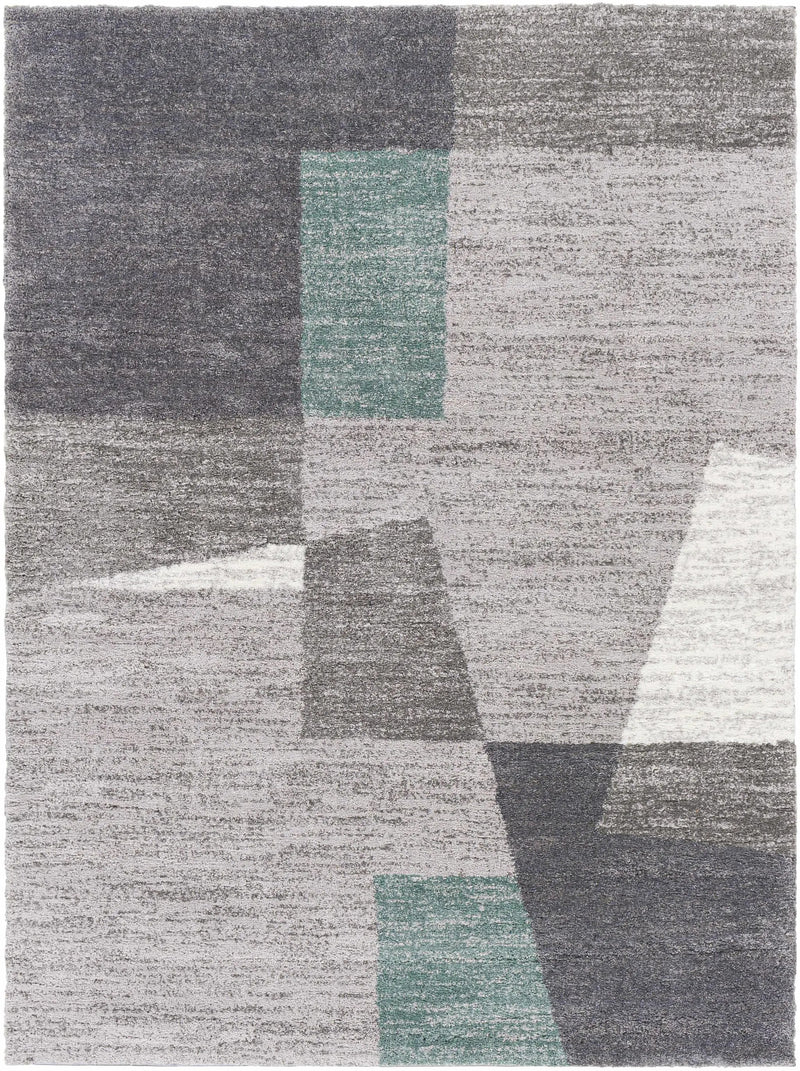 Tytherington Geometric Sage Area Rug - Clearance by Boutique Rugs
