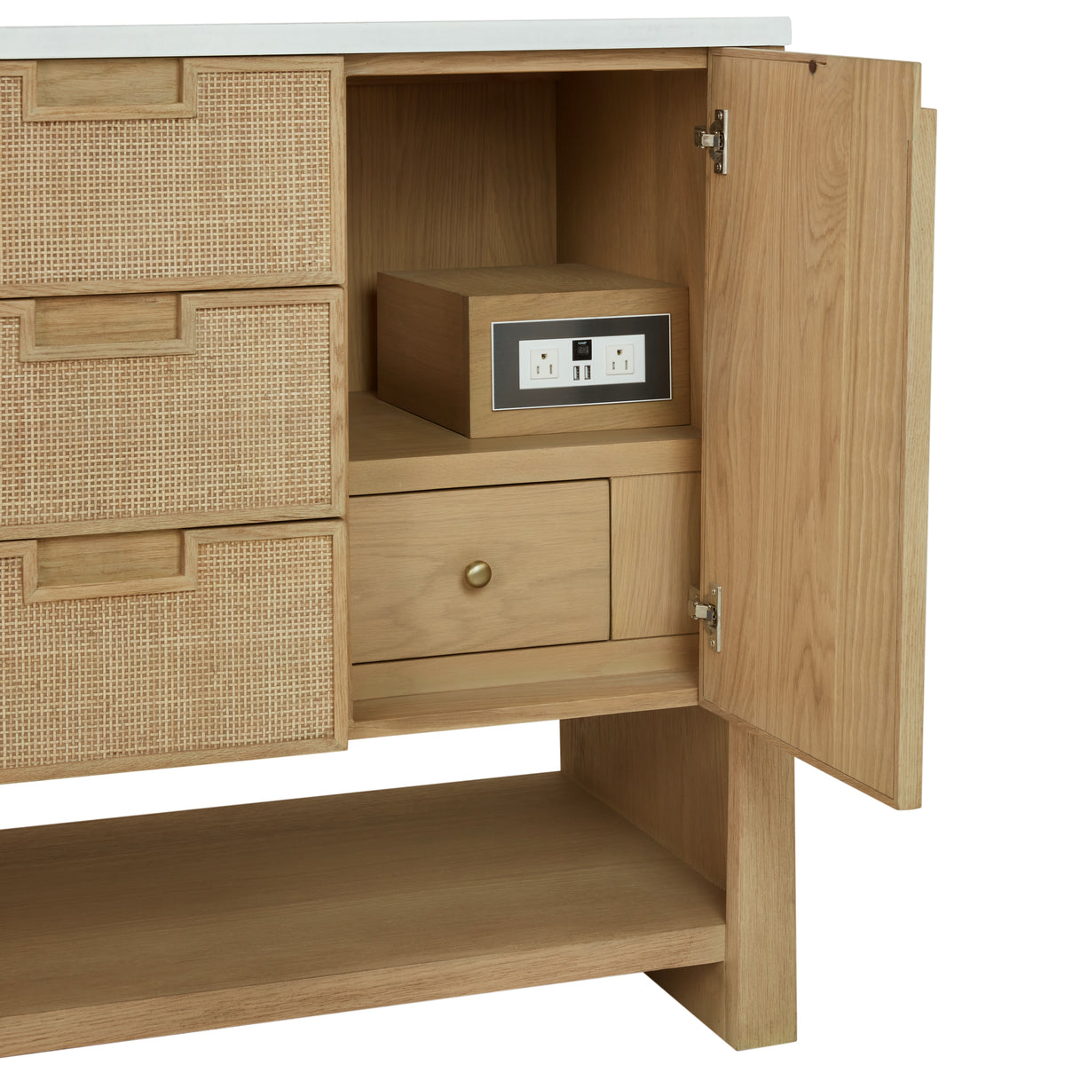 James Martin Solene 48" Single Bathroom Vanity, Seaside Oak, view 17