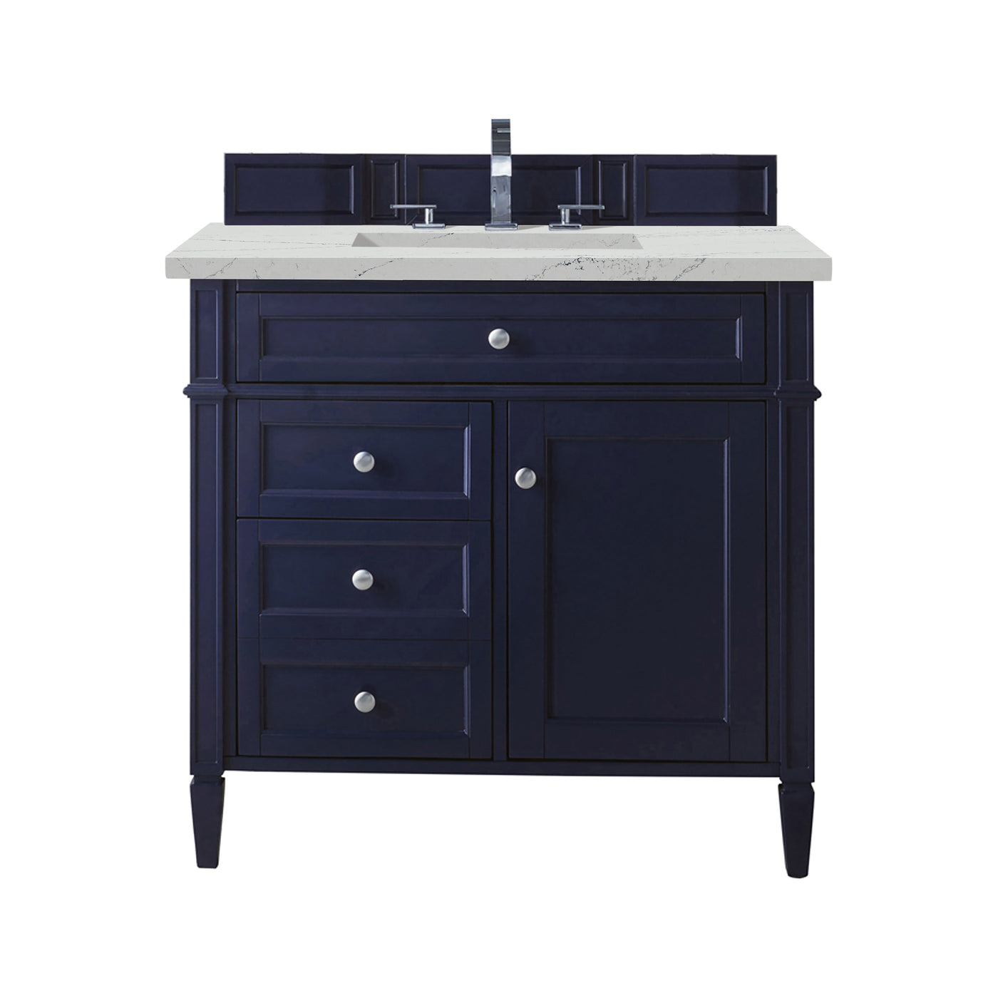 James Martin Brittany 36" Single Bathroom Vanity, Victory Blue, view 39