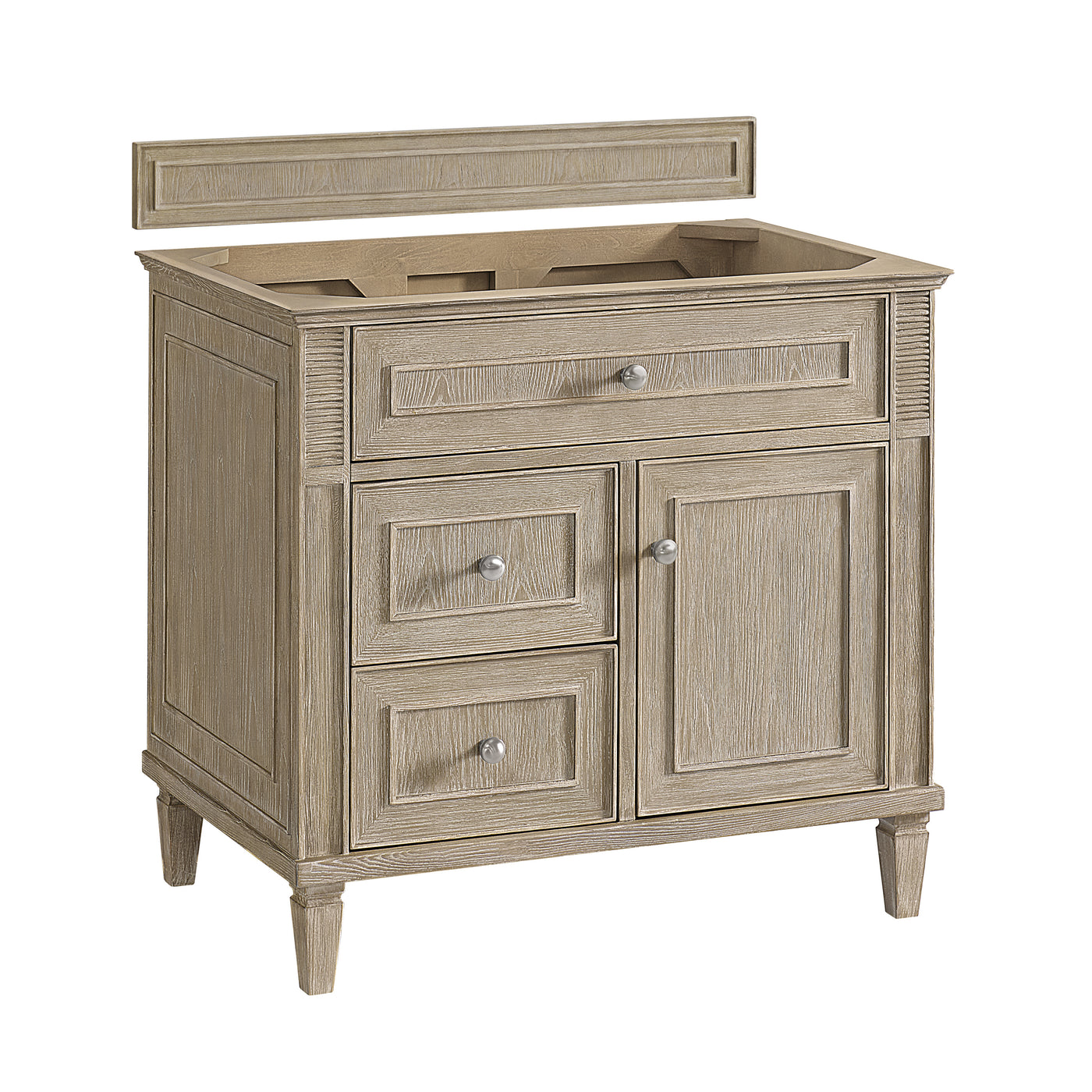 James Martin Lorelai 36" Single Bathroom Vanity, Whitewashed Oak, view 14