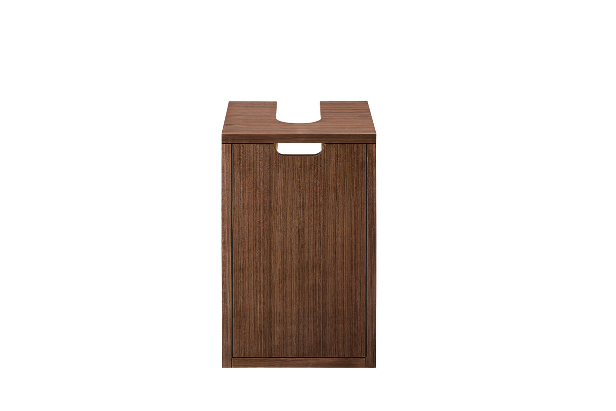 James Martin Boston 19" Storage Cabinet, Mid Century Walnut