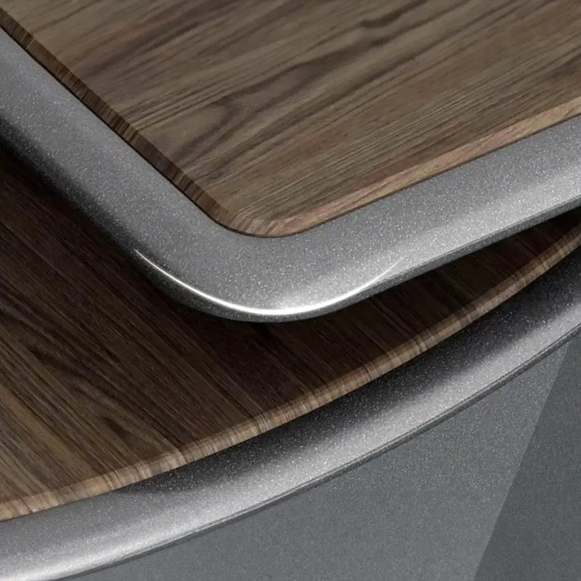 Alwin · Modern L-Shaped Executive Desk by Arc Grove