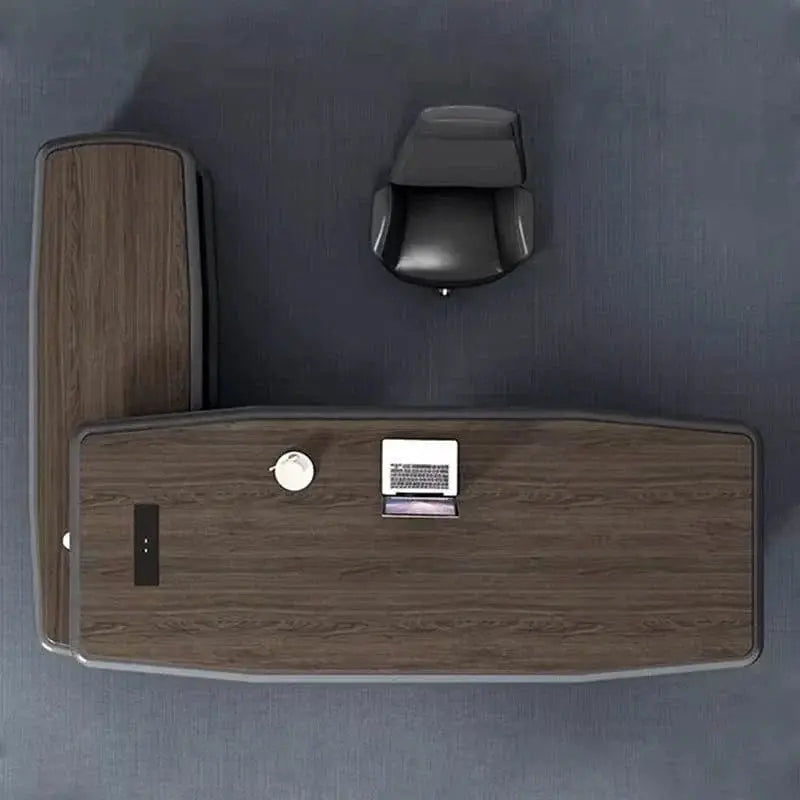 Alwin · Modern L-Shaped Executive Desk by Arc Grove