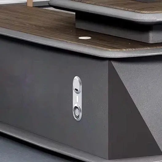 Alwin · Modern L-Shaped Executive Desk by Arc Grove