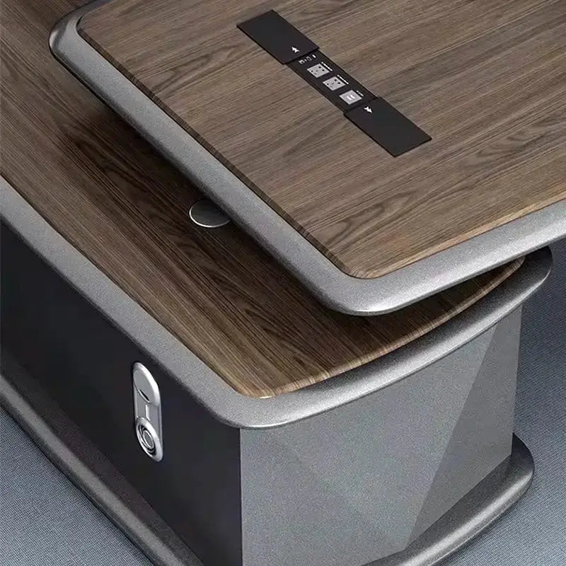Alwin · Modern L-Shaped Executive Desk by Arc Grove