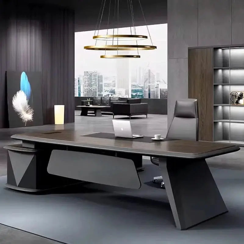 Alwin · Modern L-Shaped Executive Desk by Arc Grove