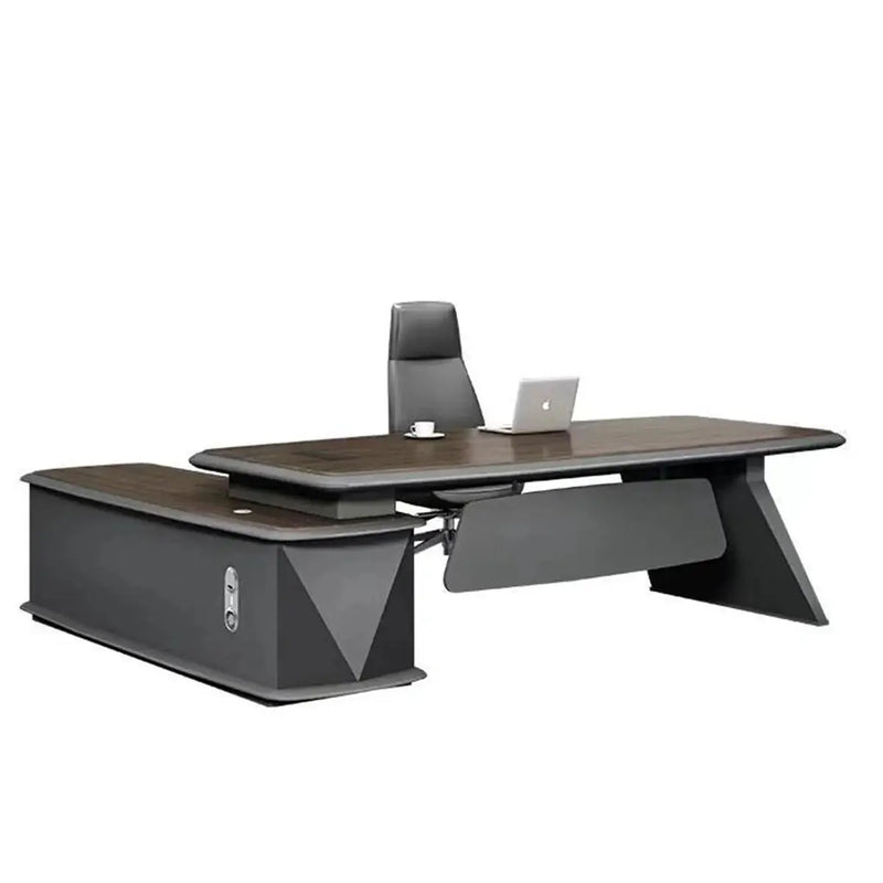 Alwin · Modern L-Shaped Executive Desk by Arc Grove