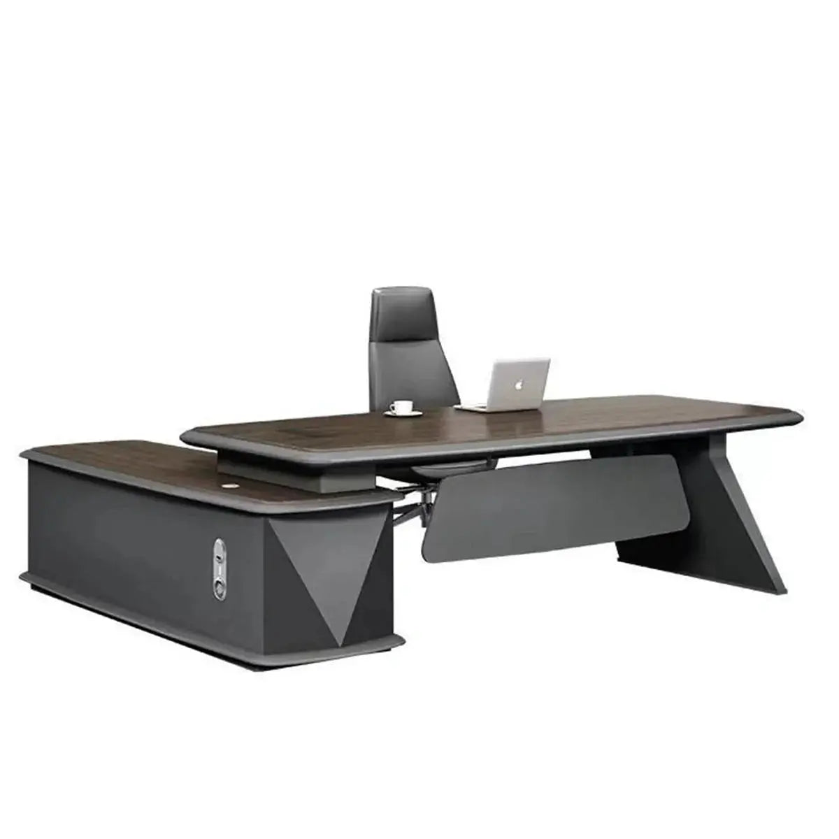 Alwin · Modern L-Shaped Executive Desk by Arc Grove