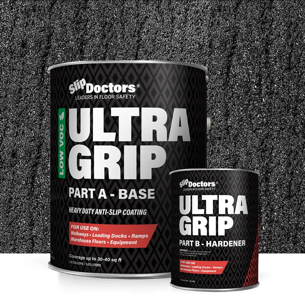Ultra Grip Premium Extra Texture Non-Skid Epoxy Paint by SlipDoctors