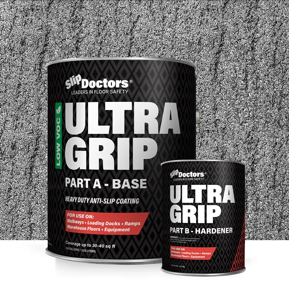 Ultra Grip Premium Extra Texture Non-Skid Epoxy Paint by SlipDoctors