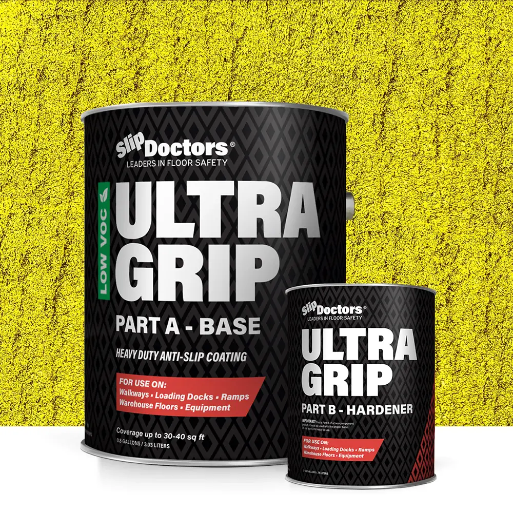 Ultra Grip Premium Extra Texture Non-Skid Epoxy Paint by SlipDoctors