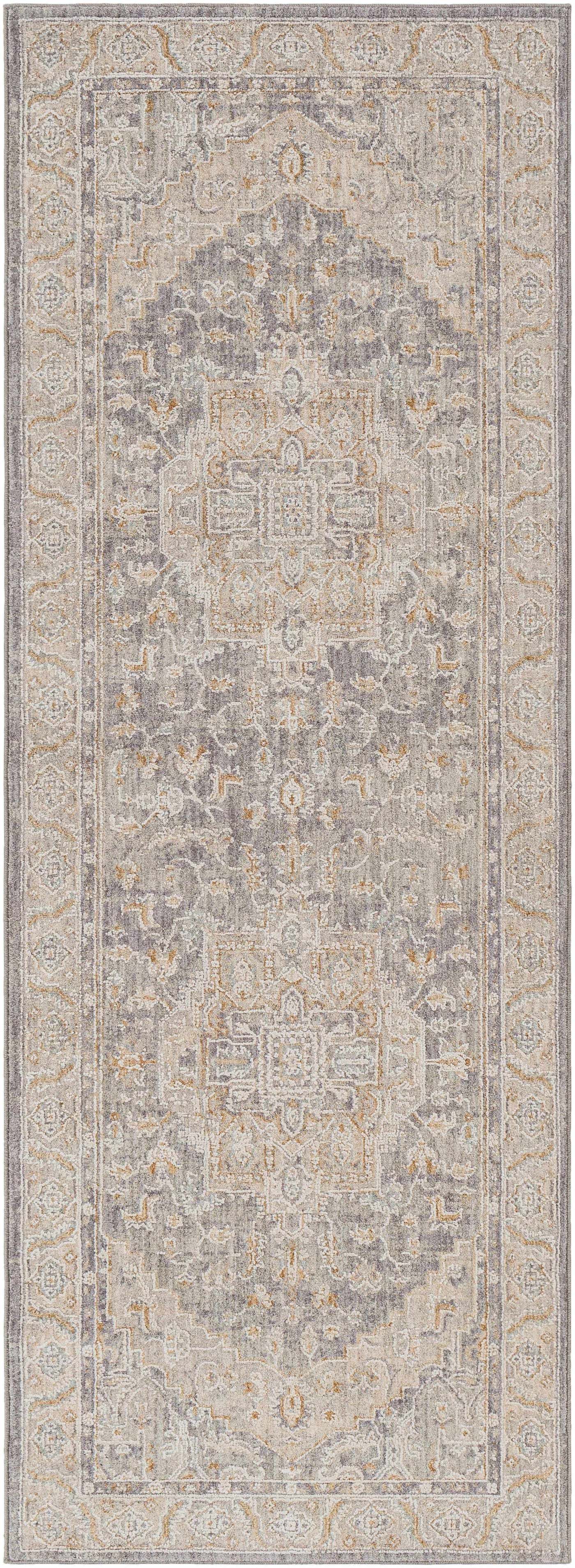 Ulubey Distressed Gray Thick Luxe Area Rug by Boutique Rugs