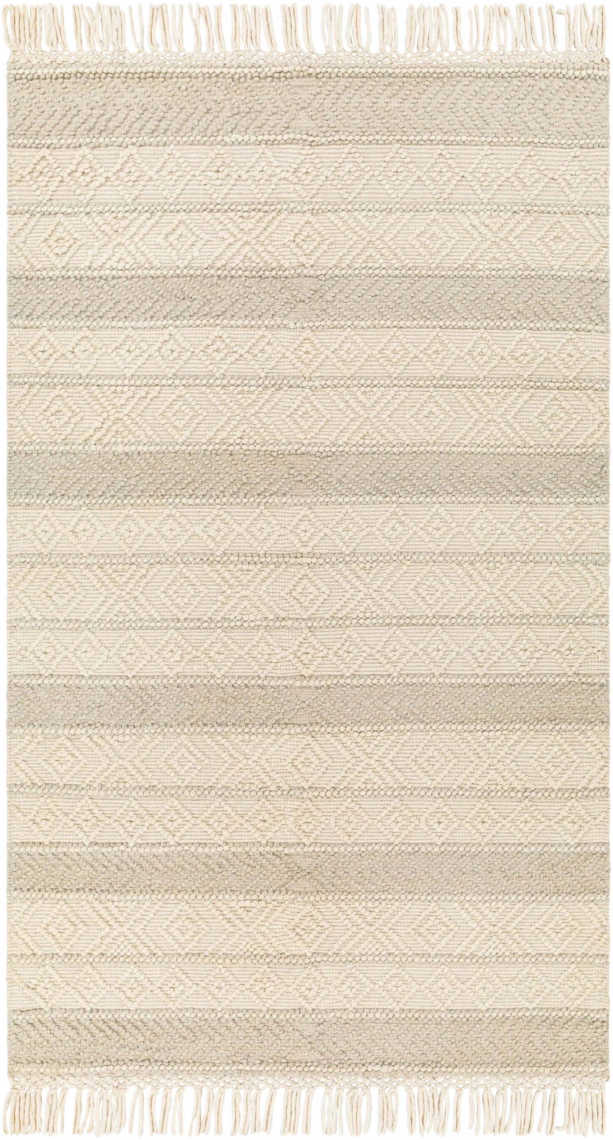 Ummi Wool Rug with Tassels - Clearance by Boutique Rugs