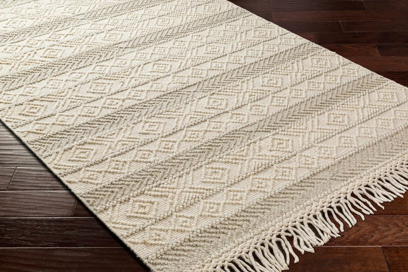 Ummi Wool Rug with Tassels - Clearance by Boutique Rugs