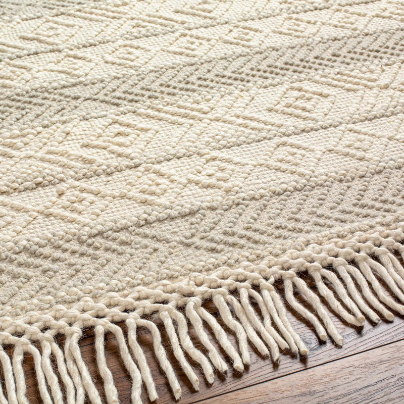 Ummi Wool Rug with Tassels - Clearance by Boutique Rugs