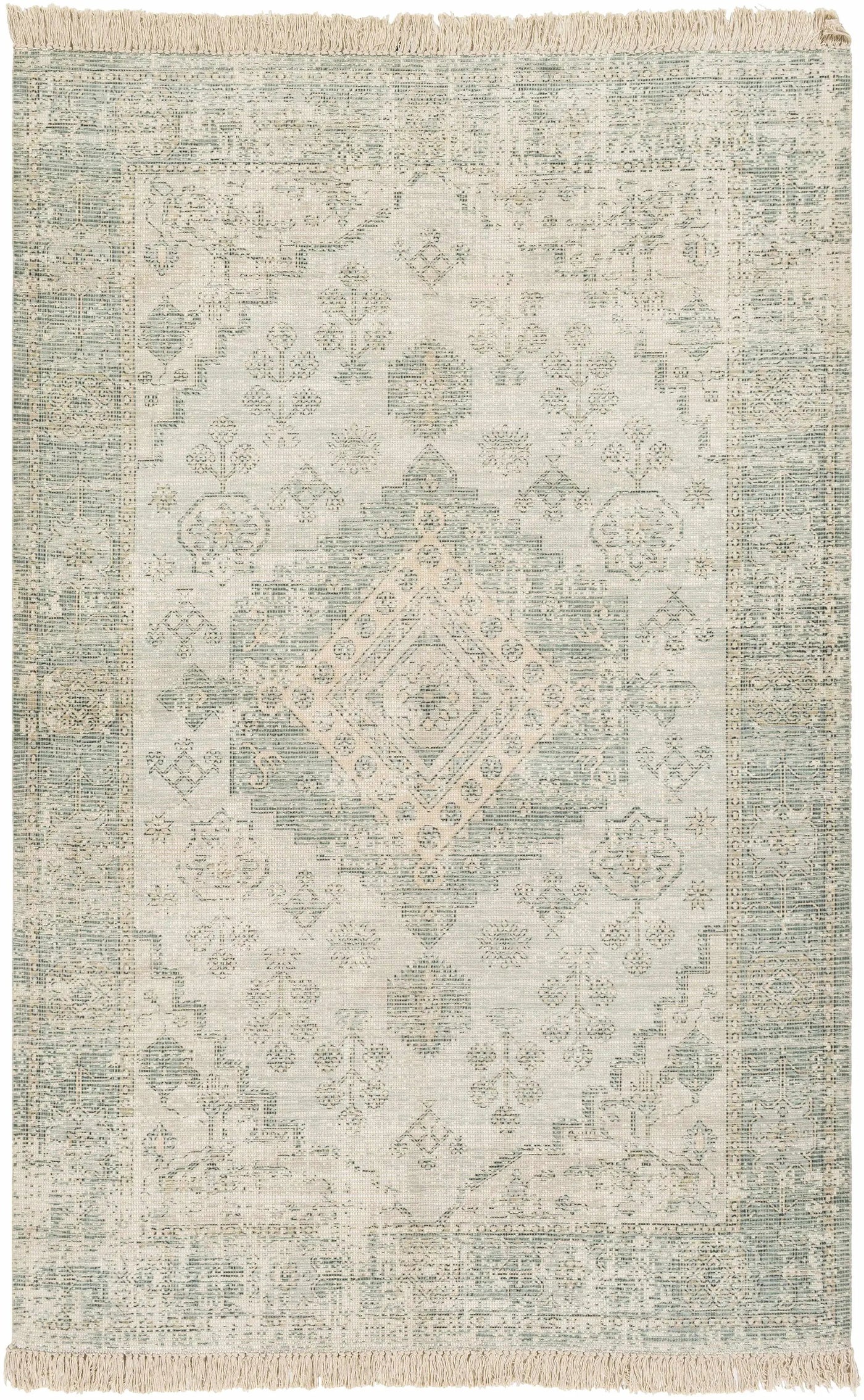 Undy Handmade Cotton-blend Rug by Boutique Rugs