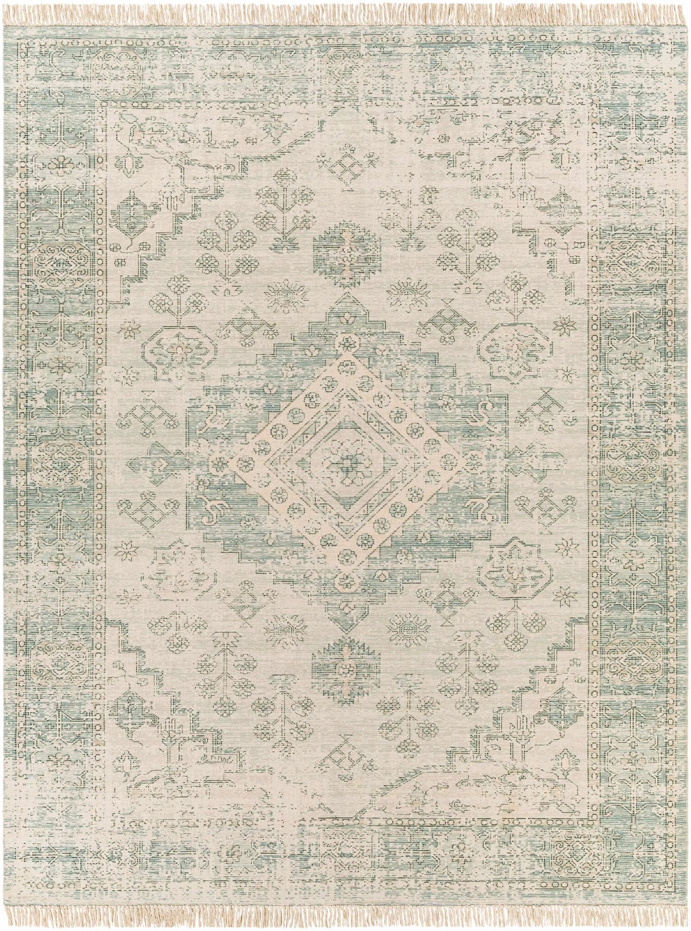 Undy Handmade Cotton-blend Rug by Boutique Rugs