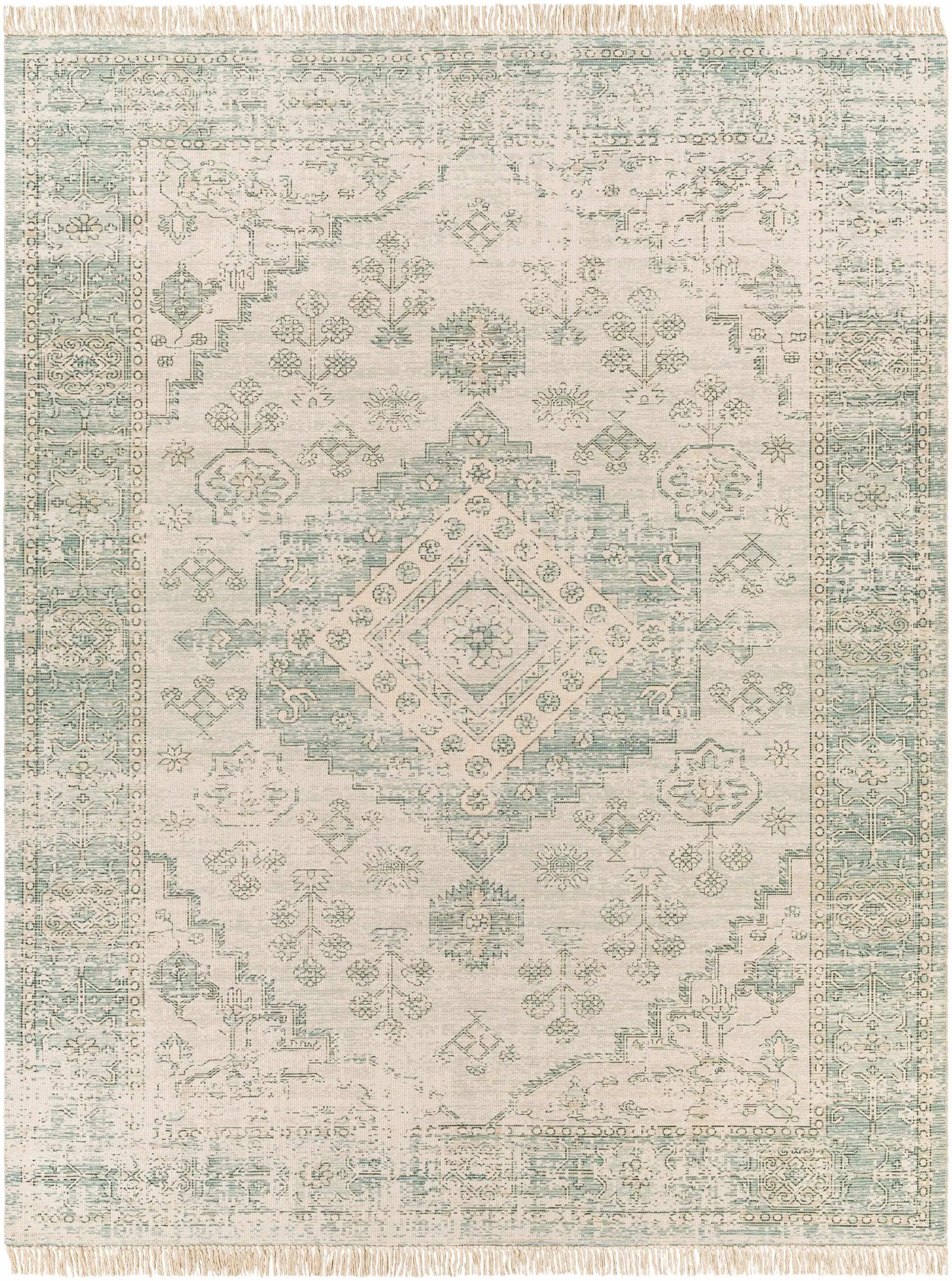 Undy Handmade Cotton-blend Rug by Boutique Rugs