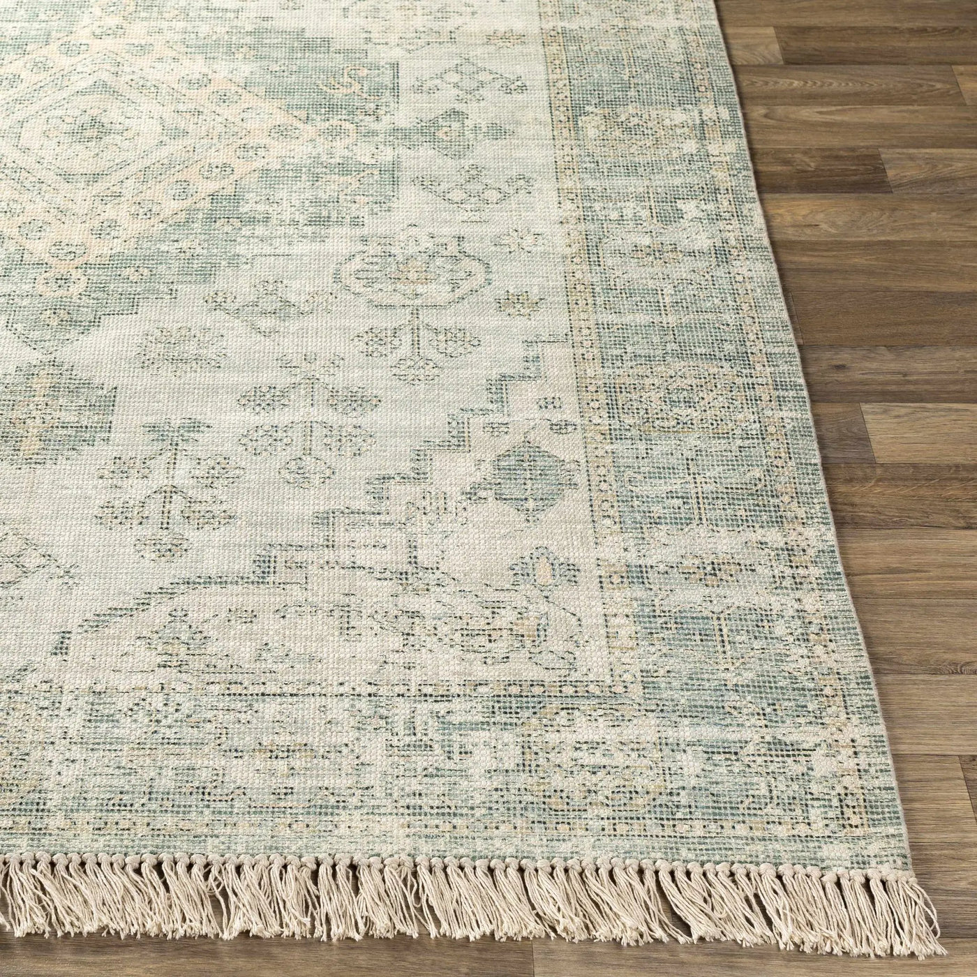 Undy Handmade Cotton-blend Rug by Boutique Rugs