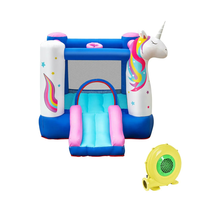 Kids Inflatable Bounce House with 380W Blower by DirectDeals