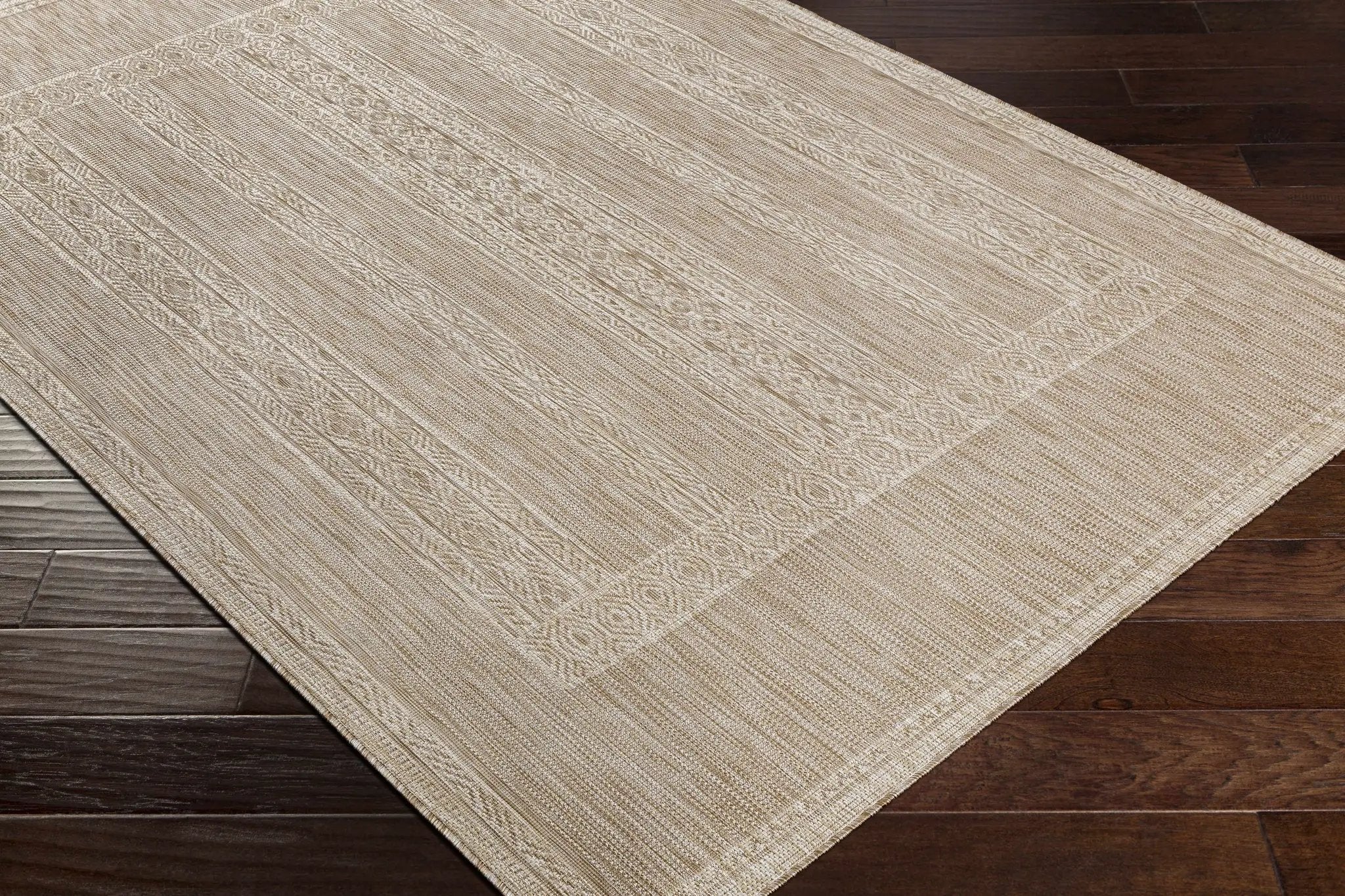 Unidos Beige Outdoor Area Rug - Clearance by Boutique Rugs