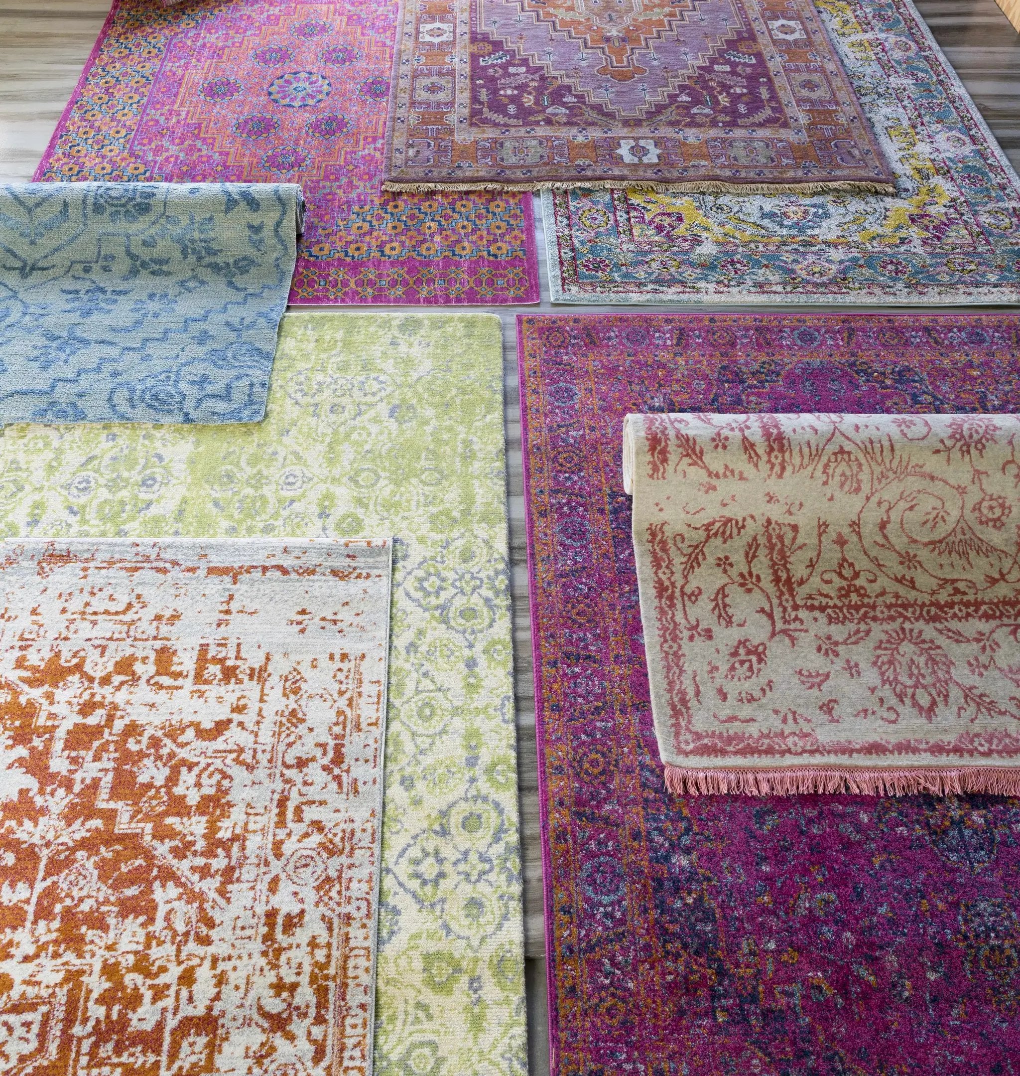 Milliken Magenta Area Rug by Boutique Rugs