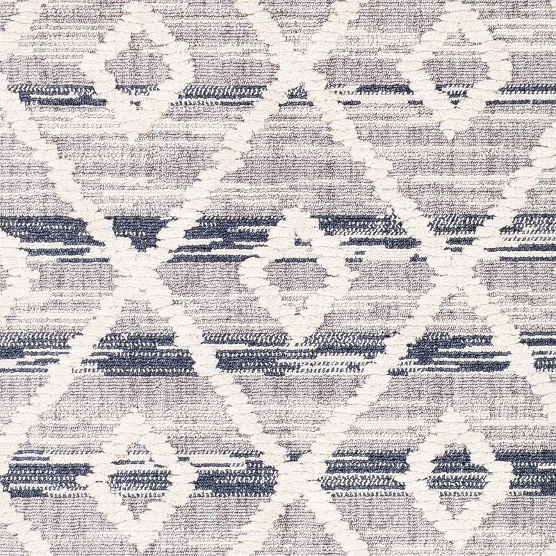 Upham High/Low Pile Rug with Tassels - Clearance by Boutique Rugs