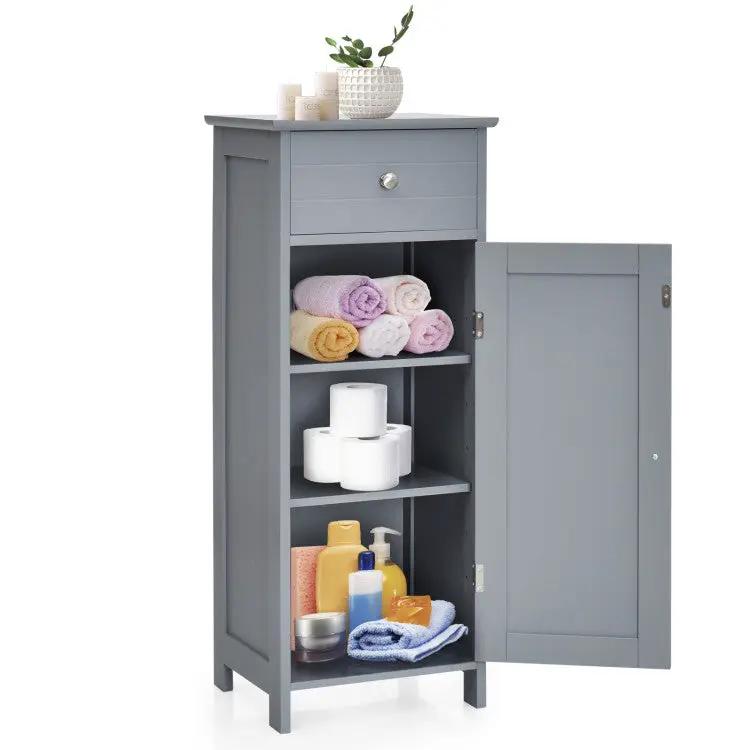 Kid's Room Bundle: Kids Study Desk and Wooden Cabinet by DirectDeals