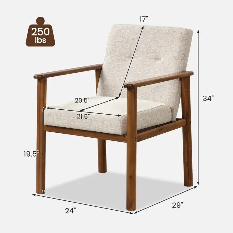 Modern Living Room Set: Loveseat Armchair Side Table & Coffee Table by DirectDeals